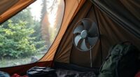 top tent fans with battery