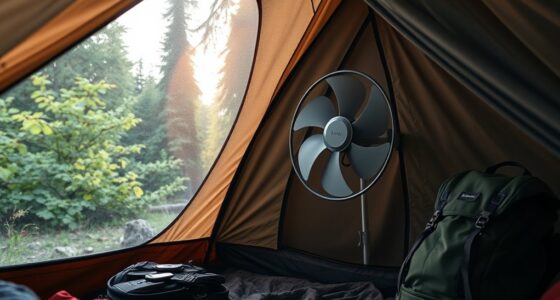 top tent fans with battery