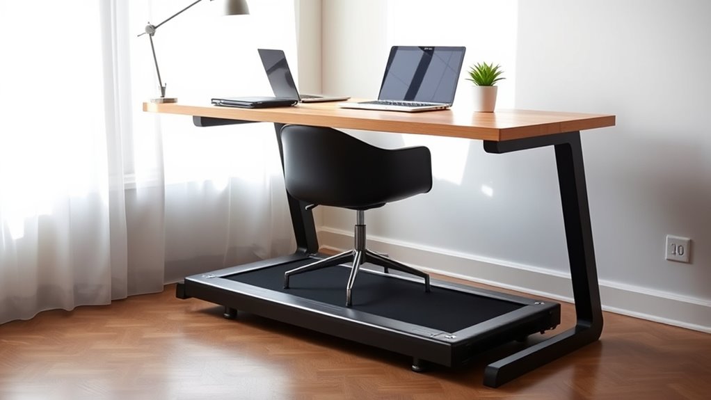 top under desk treadmills