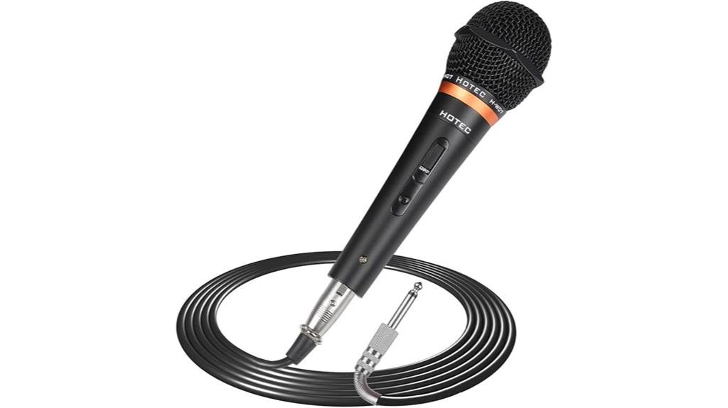 wireless microphone with cable