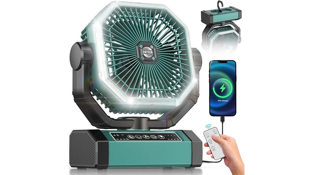 wireless portable fan
