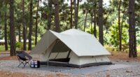 accessible supportive camping setup