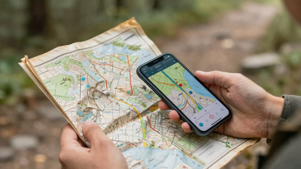 balancing traditional and digital navigation