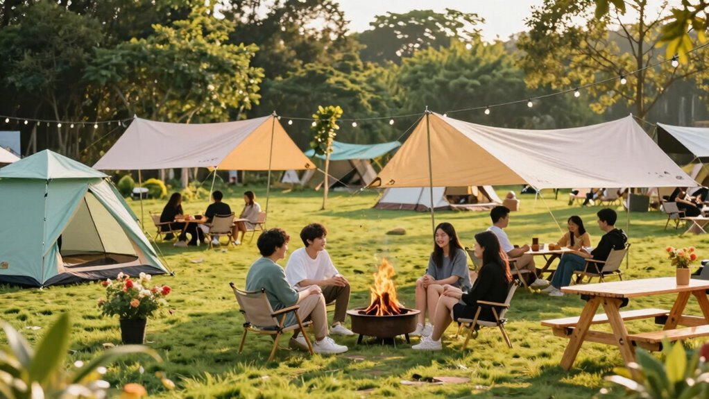 camp infrastructure boosts morale