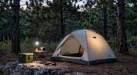 camp safely in unfamiliar areas