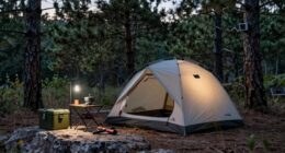 camp safely in unfamiliar areas