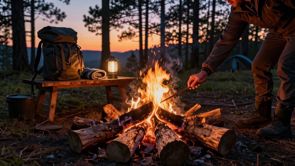 campfire reflection safety routine