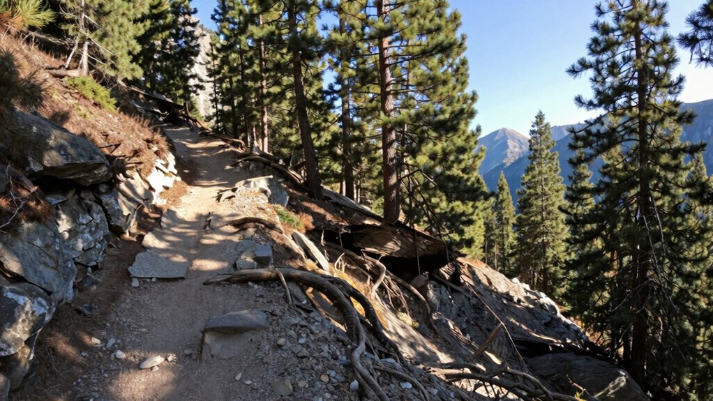 choose safe sheltered camping sites