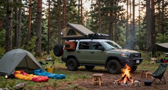combining overlanding and camping