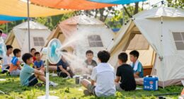 cooling tools enhance camp comfort