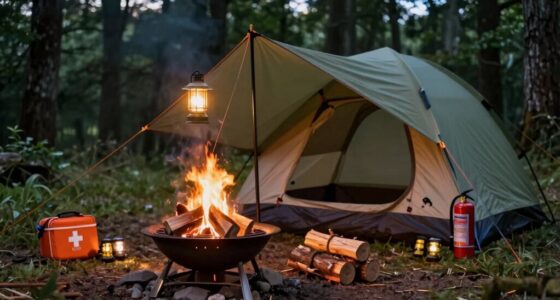 create a safe camp night