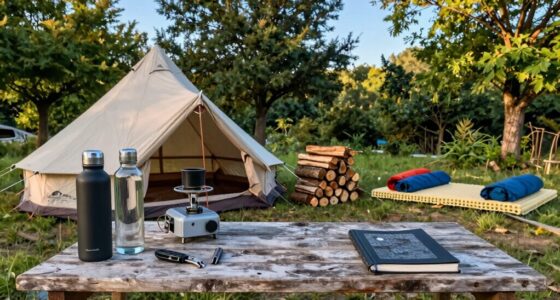 create long lasting camping schedule