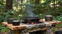 customizable outdoor cooking setups