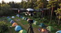 drones enhance camping experiences