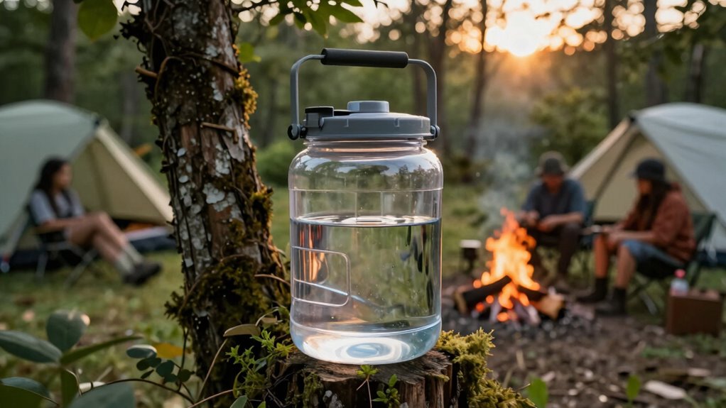 durable filtered water containers