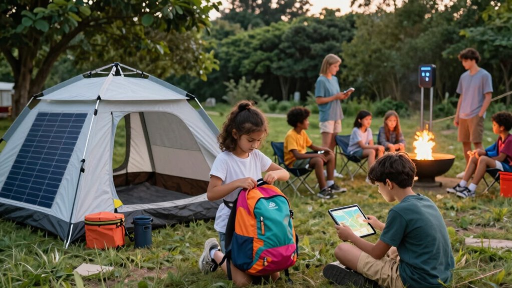 eco friendly digital immersive camping