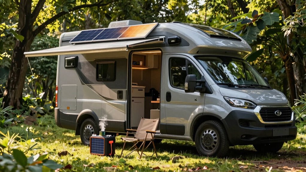 eco friendly low maintenance camping energy