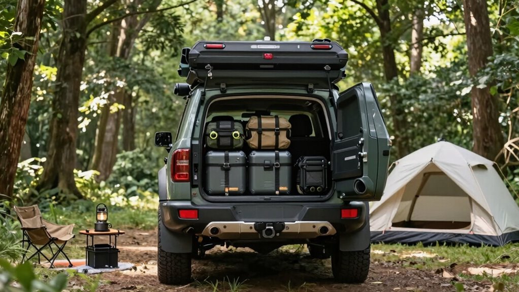 efficient overlanding gear organization