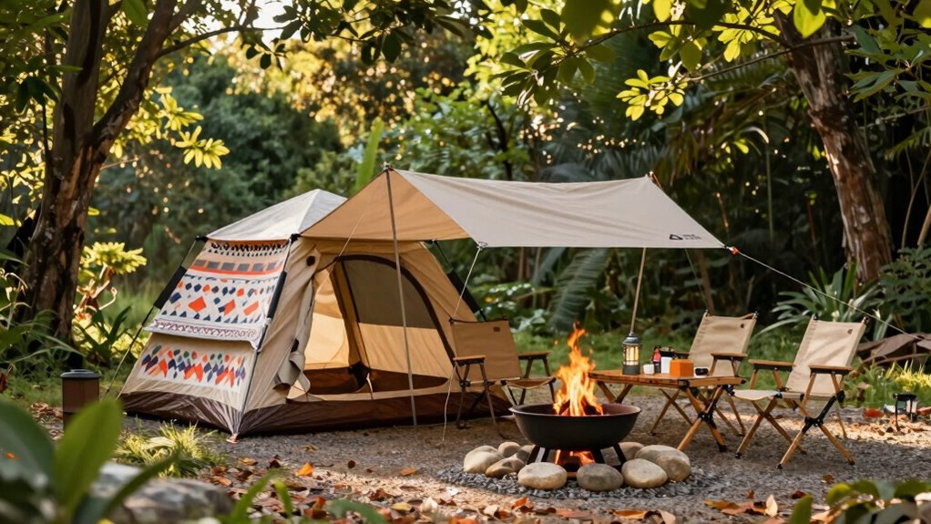 efficient safe camping organization