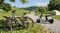 electric bikes extend campsite range