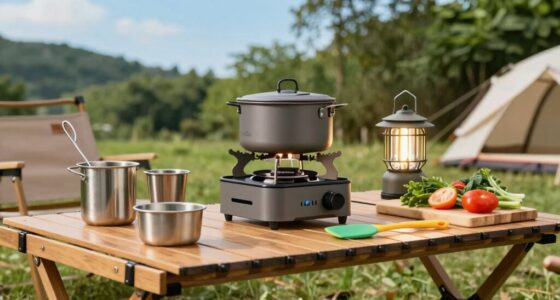 enhance camping meal preparation