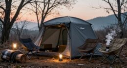 enhance shoulder season camping experience