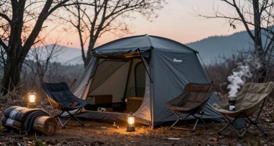 enhance shoulder season camping experience