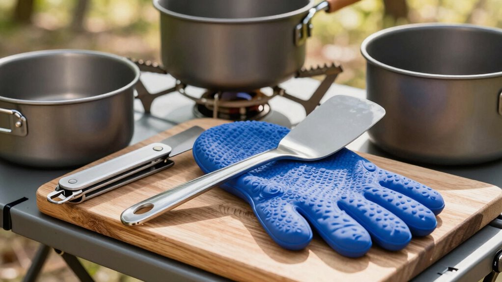 essential camping cooking accessories