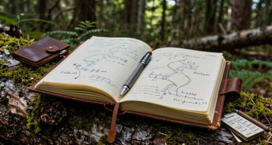 field notes and route backups
