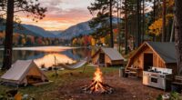 growing popularity of camping