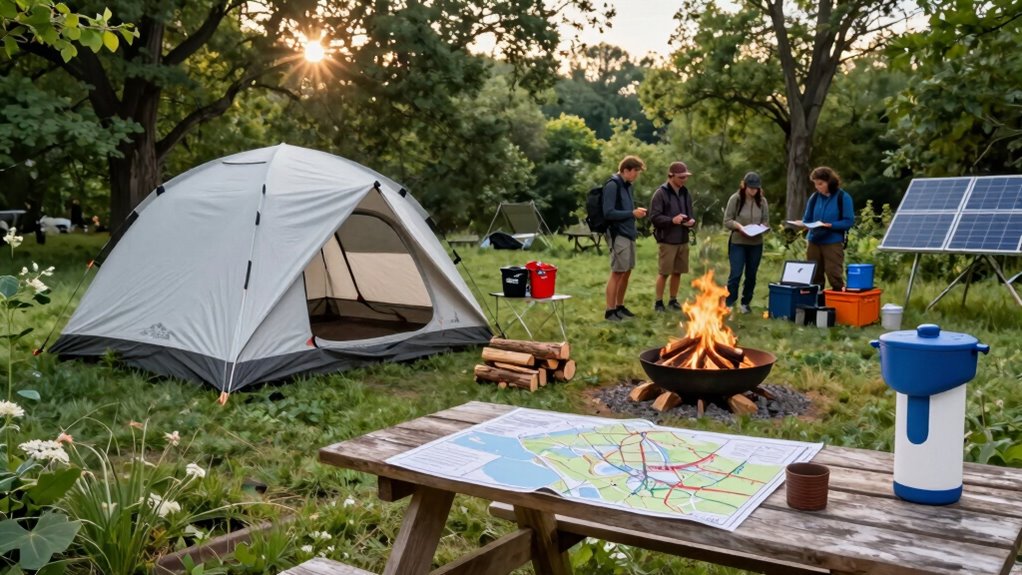 holistic camping environmental awareness