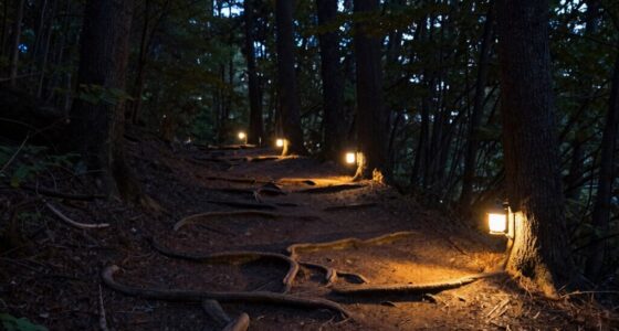 lighting enhances outdoor safety