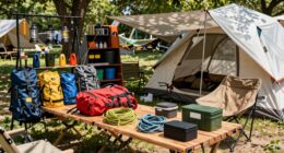 manage camp during busy times