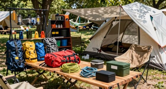 manage camp during busy times