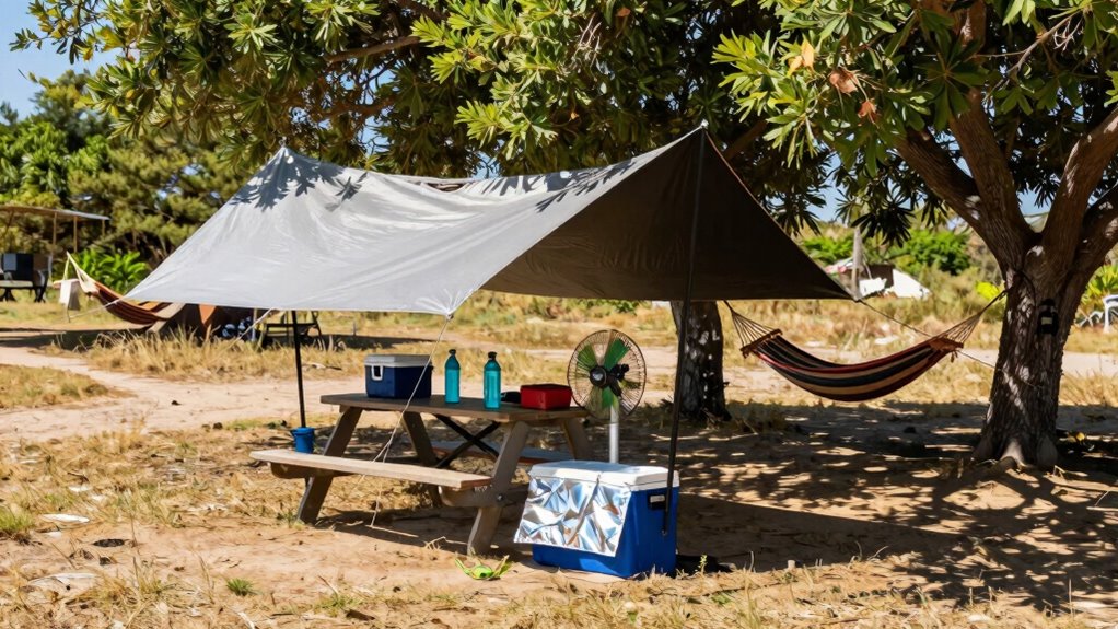 maximize shade and airflow