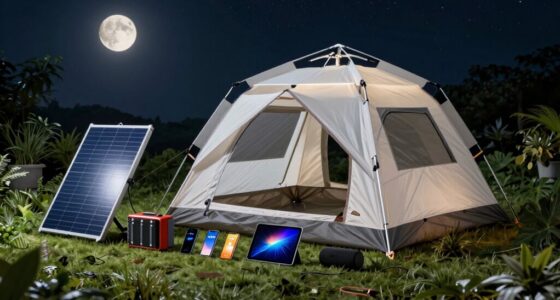 modular powered connected camping