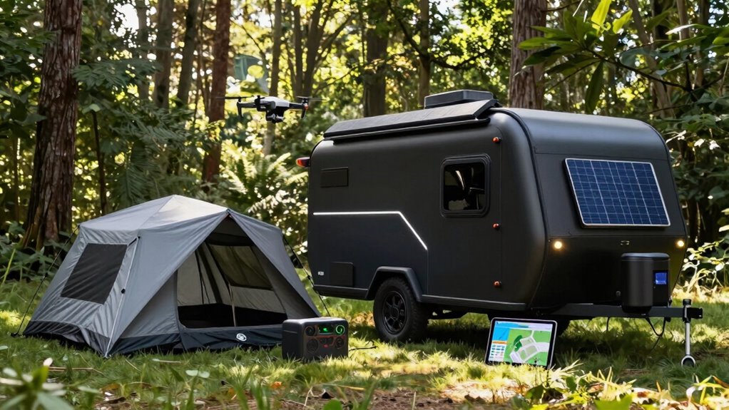 modular sustainable connected camping