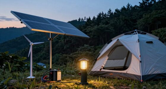 optimize energy efficient camp setup