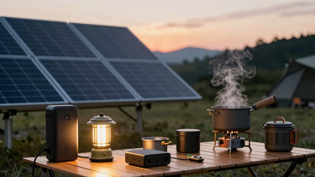 optimize sustainable camping energy