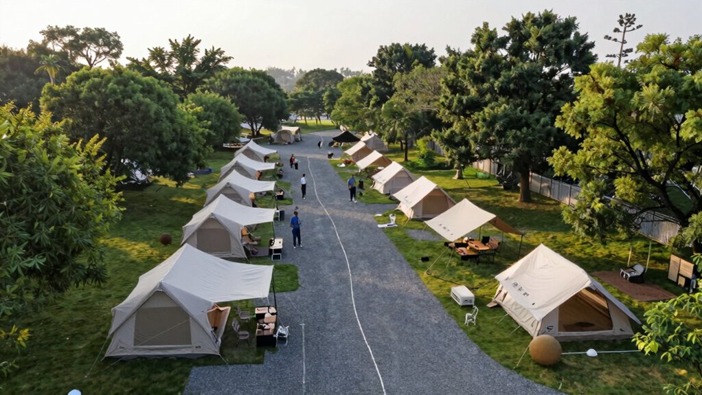 optimized camp layout strategies