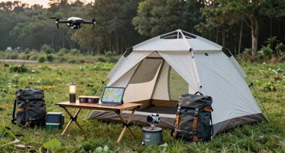 organized innovative camping methods