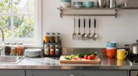 organized kitchen saves time