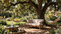 outdoor rest and recovery space