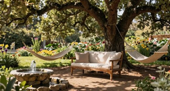 outdoor rest and recovery space