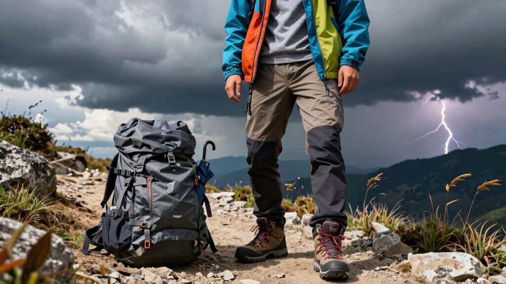 pack for sudden weather