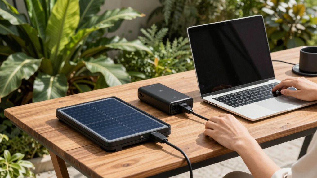 portable solar powered charging systems