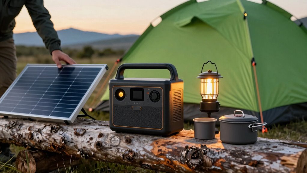 portable solar powered power solutions