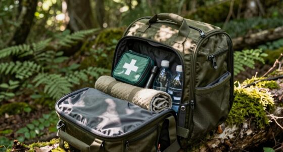 prepared emergency camping kit