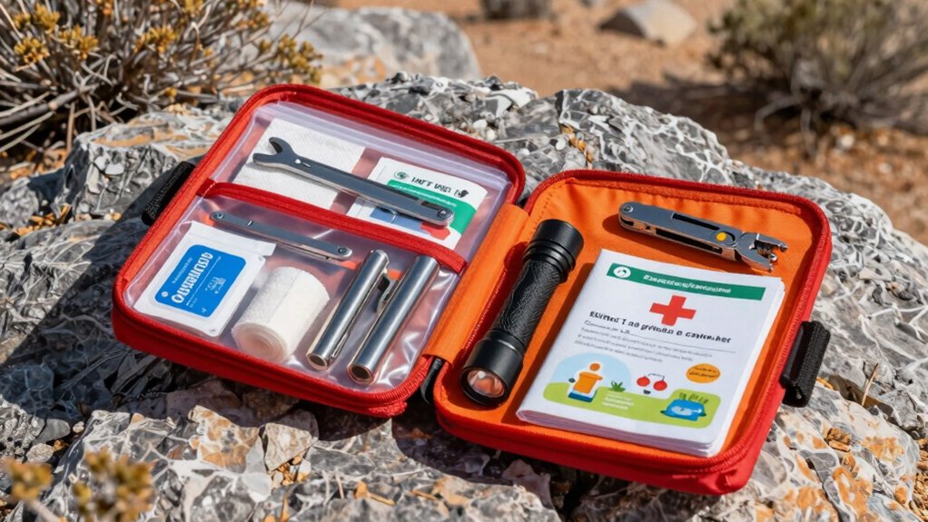 prepared organized emergency supplies