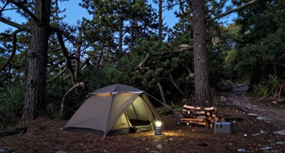 prioritize safety at unfamiliar campsites